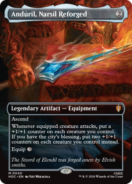 Andúril, Narsil Reforged
