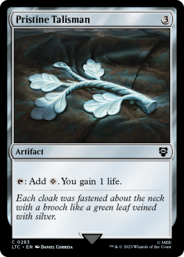 Talisman immaculé