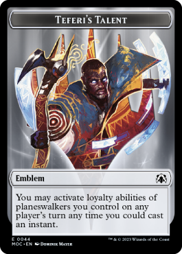 Emblem Teferi's Talent