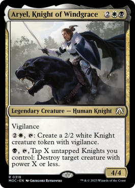 Aryel, Knight of Windgrace