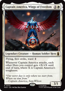 ** Captain America, Wings of Freedom
