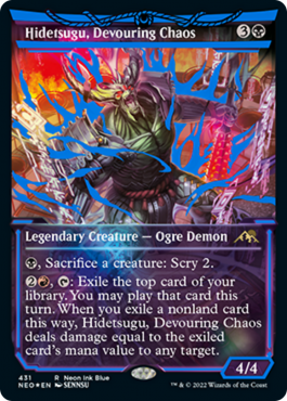 Neon Ink bleu - 431