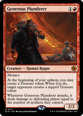 Saccageur généreux