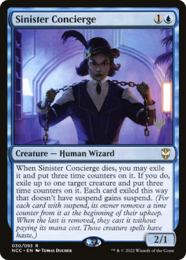 Concierge sinistre