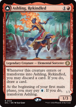 Ashling, Rekindled // Ashling, Rimebound - Magic card (62822) | Playin