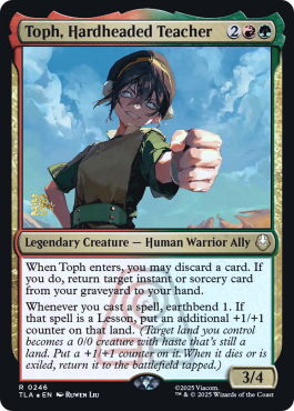 Toph, professeure obstinée
