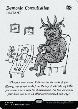 Demonic Consultation - Magic card (9415) | Playin