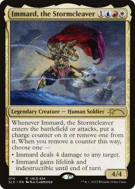 Immard, the Stormcleaver (Guile, Sonic Soldier)