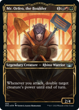 Version gilded foil