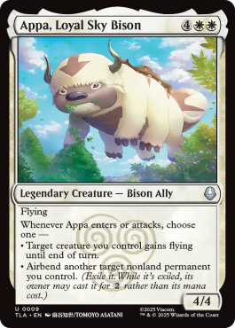 Appa, bison volant loyal
