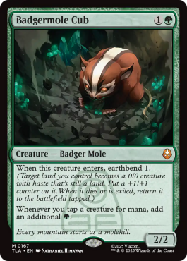 ** Badgermole Cub