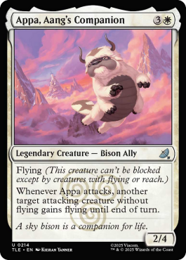 Appa, compagnon d'Aang (Appa, Aang's Companion) - Carte Magic (61872 ...