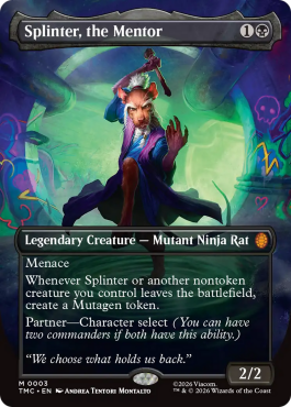 Splinter, le mentor
