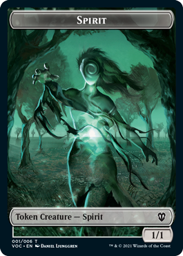 Spirit (1/1, colorless) // Spirit (1/1, flying, white) - Magic card (44549) | Playin Spirit (1/1, colorless) // Spirit (1/1, flying, white) - Magic card (44549) | Playin