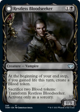 Restless Bloodseeker // Bloodsoaked Reveler