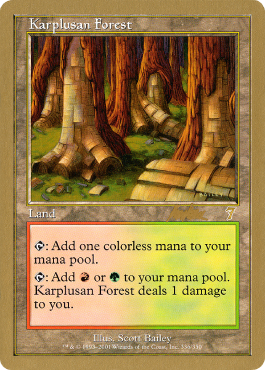 Forêt de Karpluse (Bords dorés)