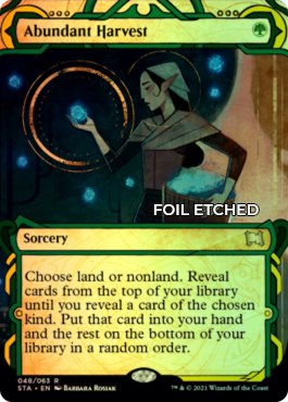 Regular Foil-etched Version