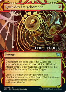 Regular Foil-etched Version