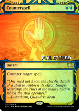 Regular Foil-etched Version