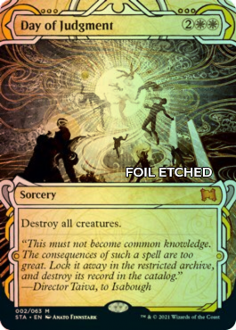 Version normale foil-etched