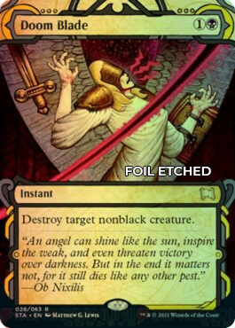 Regular Foil-etched Version