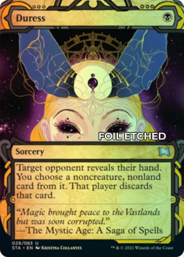 Version normale foil-etched