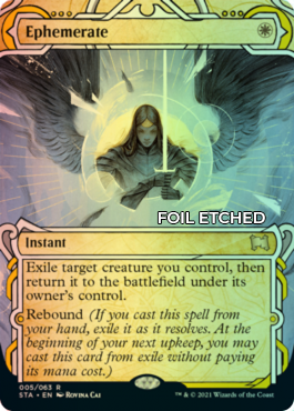Version normale foil-etched