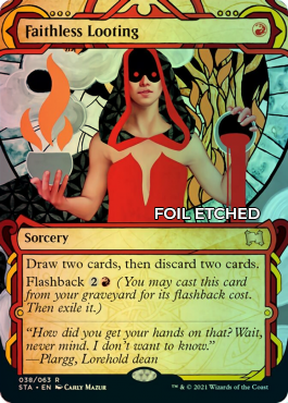 Version normale foil-etched