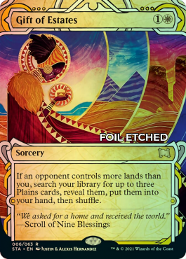 Regular Foil-etched Version