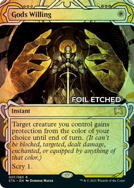 Version normale foil-etched