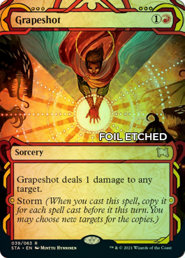 Version normale foil-etched
