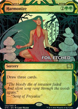 Version normale foil-etched