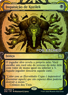 Regular Foil-etched Version
