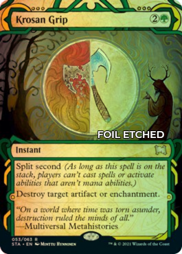 Regular Foil-etched Version