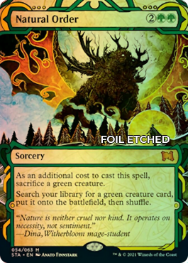 Regular Foil-etched Version