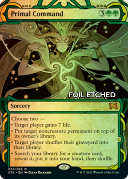 Version normale foil-etched