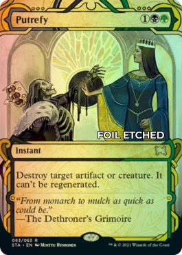 Regular Foil-etched Version