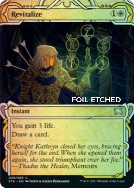 Regular Foil-etched Version