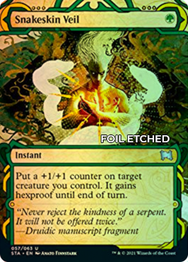 Version normale foil-etched