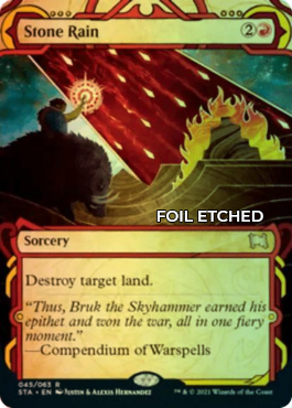 Regular Foil-etched Version