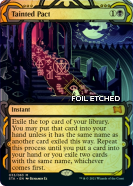 Version normale foil-etched