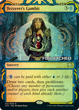 Version normale foil-etched
