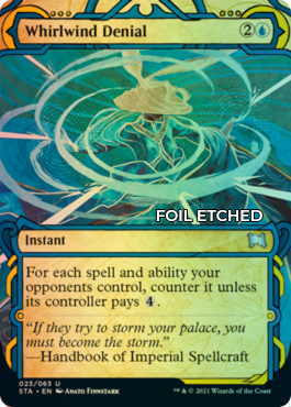 Version normale foil-etched