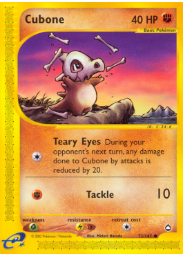 Cubone (AQ 72)