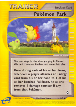 Pokémon Park (AQ 131)