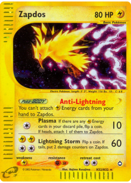 Zapdos (AQ H32)