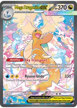Mega Dragonite ex (ASC 290) - Pokémon card (69177) | Playin