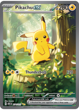Pikachu ex (ASC 276) - Pokémon card (69163) | Playin