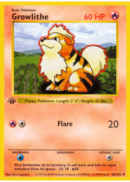 Growlithe (BS 28)