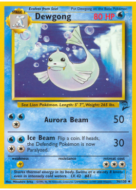 Dewgong (B2 36)
